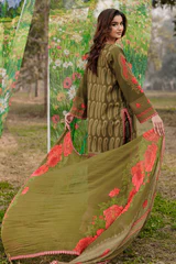 3-PC UNSTITCHED EMBROIDERED