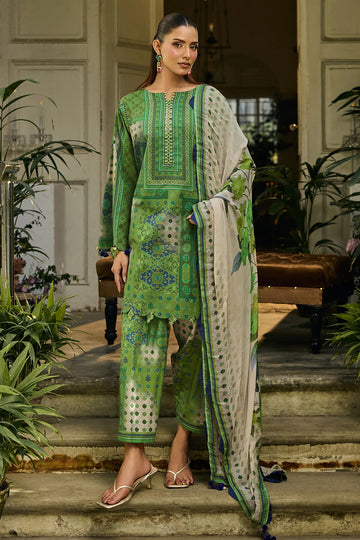 3-PC Unstitched Printed Lawn Print